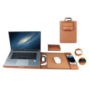 W08 -   All in One 15W Wireless charging Laptop Bag