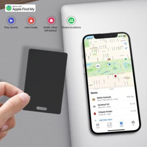 Supper Thin Waterproof FindMy Airtag Card