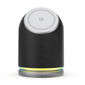New Magnetic Wireless Charger Phone Stand + Speaker in One