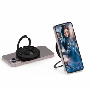W05 -  All devices Magnetic Wireless Charger Phone Stand+ Cable Organizer Box,  with a USB/TypeC Cable+
