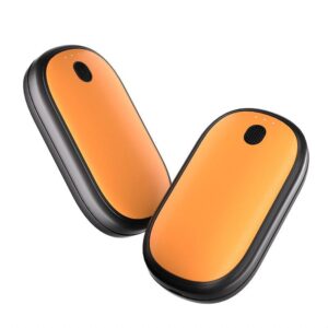 2025 New Design Split Type Portable Hand Warmers USB Charging Mini Gloves Socks Magnetic Hand Warmer Babies Adults for Outdoor