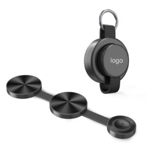 3 in 1 portable keychain wireless charger station