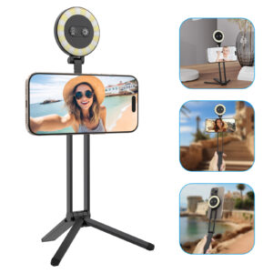 Mini Pocket Magsafe Selfie Ring Light Phone Stand