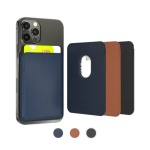 Magnetic PU Phone Card Wallet