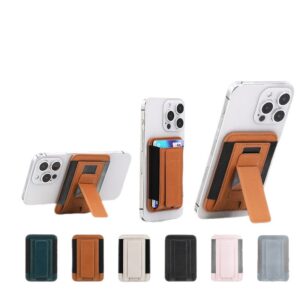 Magnetic Wallet for 8x Cards+ Phone Stand + Phone Grip
